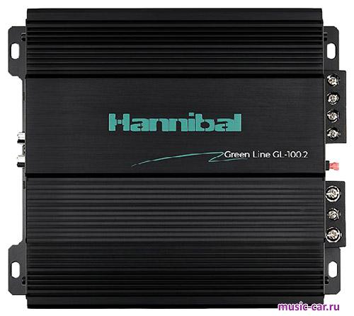 Автомобильный усилитель Deaf Bonce Hannibal Green Line GL-100.2 Автомобильный усилитель Deaf Bonce Hannibal Green Line GL-100.2